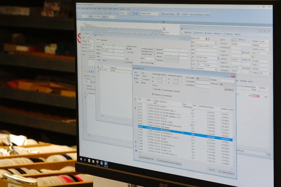 Bild - BTG Elektronik - Dienstleistung - Materialmanagement - Warenwirtschaftssystem